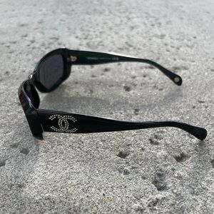 Chanel Rhinestone Sunglasses
